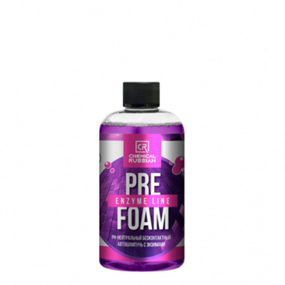Chemical Russian Pre Foam enzyme line - pH-нейтральный бесконтактный автошампунь с энзимами, 500 мл