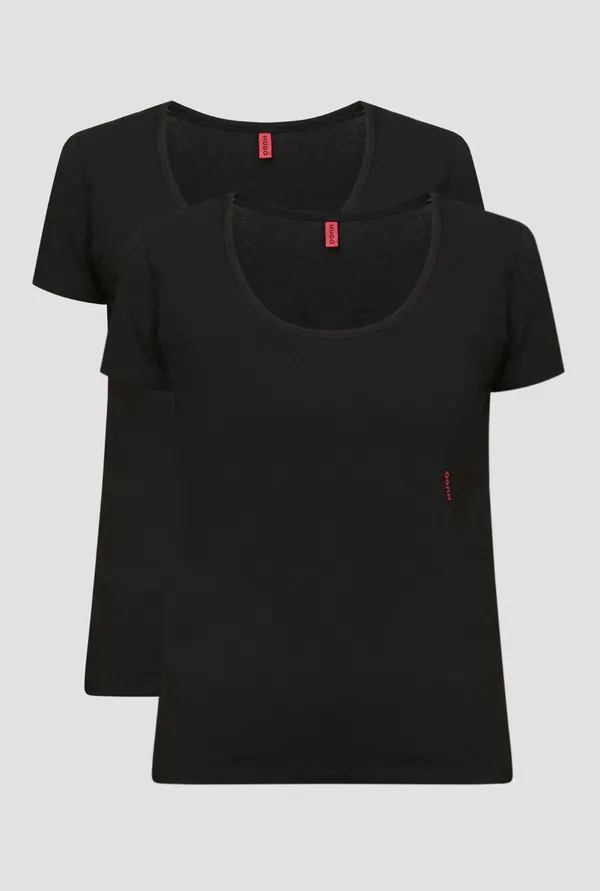 Футболки (набор 2 шт) женские HUGO TWIN T-SHIRT RN