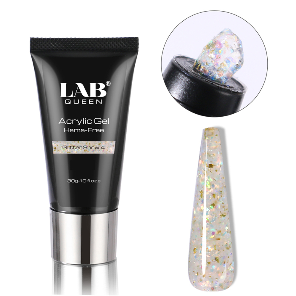 Glitter snow