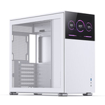 Корпус JONSBO D41 STD SC, 8" Color LCD, mini-ITX, micro-ATX, ATX, белый (без БП)