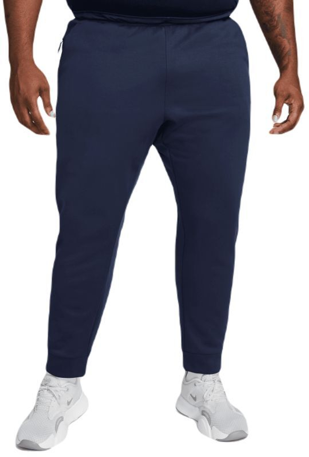 Мужские теннисные штаны Nike Therma Fit Pant - obsidian/obsidian/black