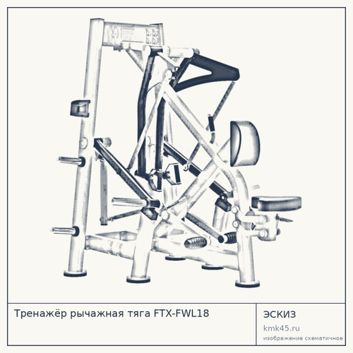 Тренажёр рычажная тяга FTX-FWL18 — от 216 000 ₽