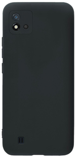 Мягкий Soft Touch чехол из силикона для REALME C11 2021 / C20 с бархатной подкладкой