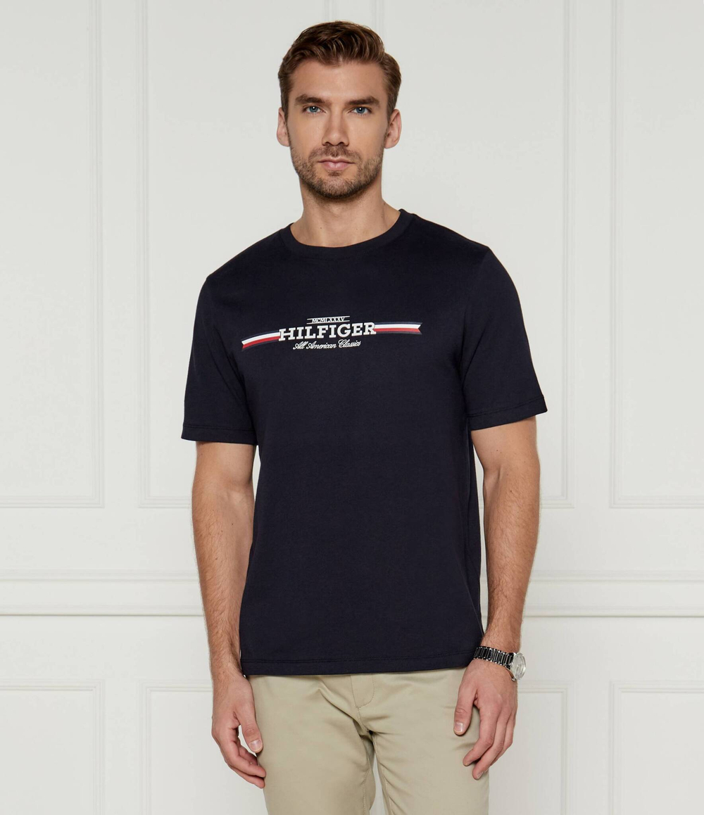 Футболка Tommy Hilfiger - темно-синий(MW0MW36480)