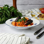 Тарелка глубокая для супа 23 см,коллекция "Blue Flower" P.L. Proff Cuisine