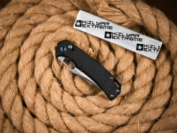 Складной нож SRM 9203-MB Satin сталь 10Cr15CoMoV рукоять Black Micarta
