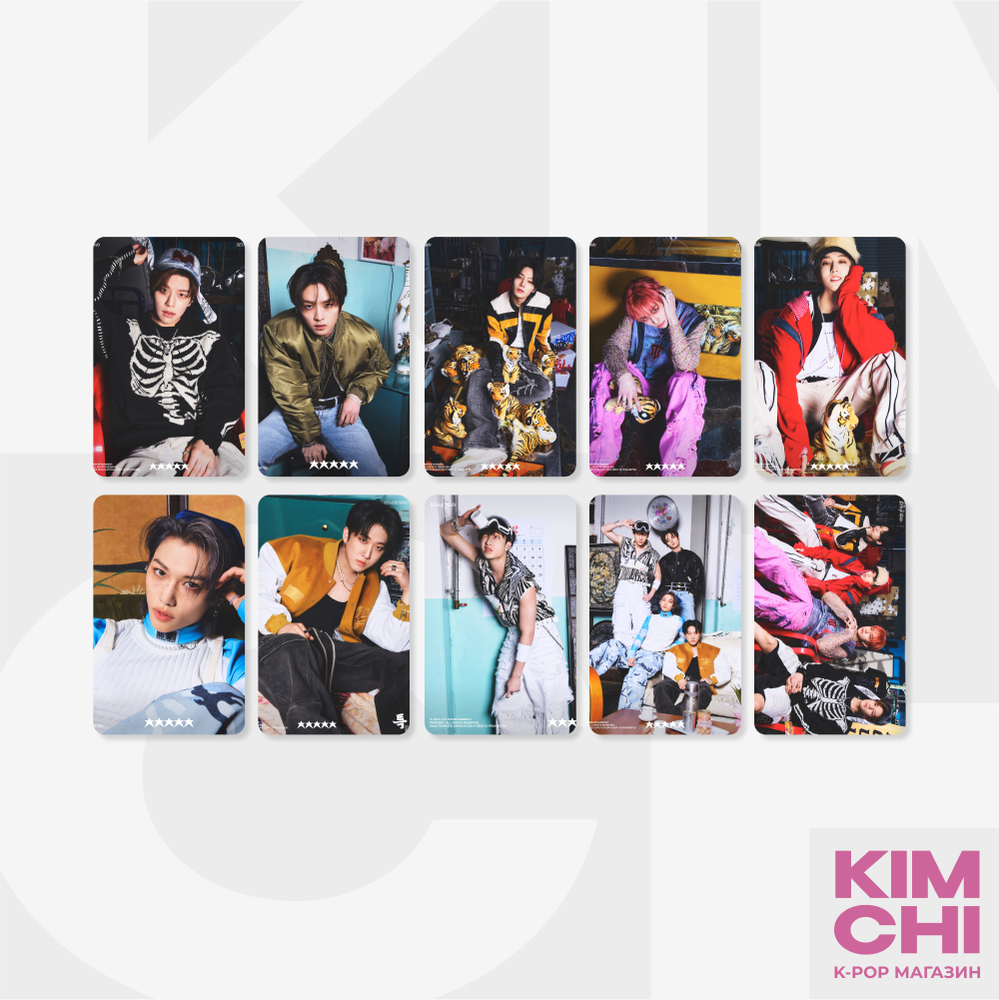 Набор фотокарточек - STRAY KIDS - 5-STAR Набор фотокарточек - STRAY KIDS - 5-STAR
