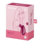 Стимулятор клитора Satisfyer Spot On бордовый