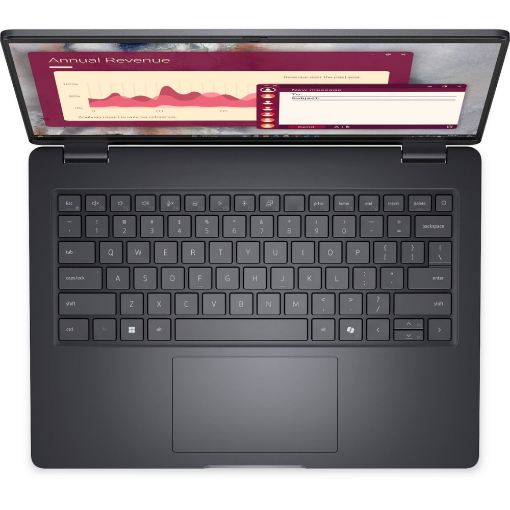 Ноутбук Dell Pro 14 Core 7 250U 14,0" FullHD+ 1920x1200, 32GB DDR5, 1TB SSD, Intel graphics, Linux