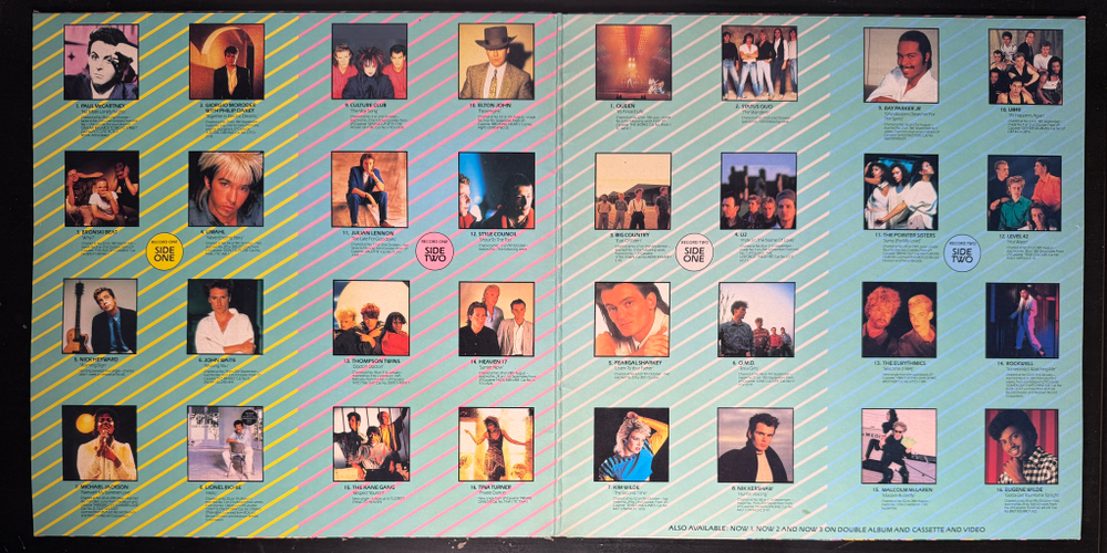 Сборник Now That's What I Call Music 4 2LP (Англия 1984г.)