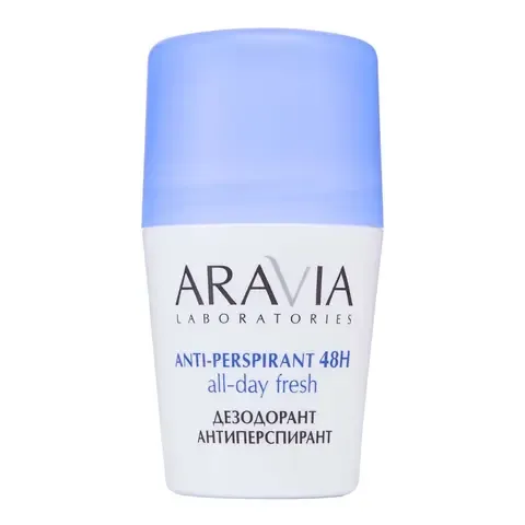 ARAVIA Laboratories Дезодорант-антиперспирант ANTI-PERSPIRANT 48 h All-day fresh, 50 мл