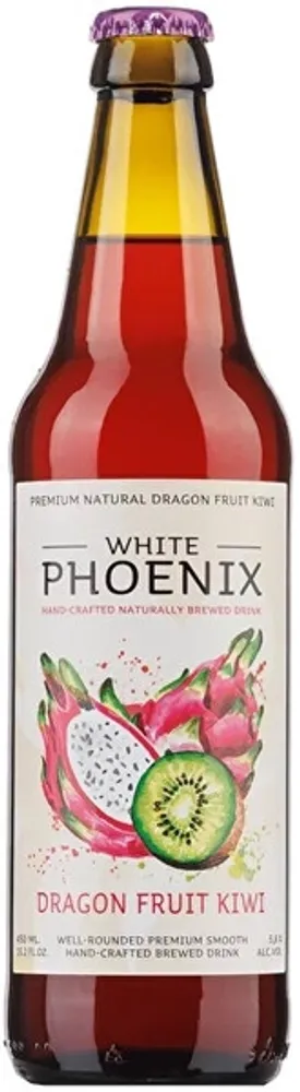 Медовуха Белый Феникс Питахайя-Киви / White Phoenix Dragon Fruit Kiwi 0.45 - стекло