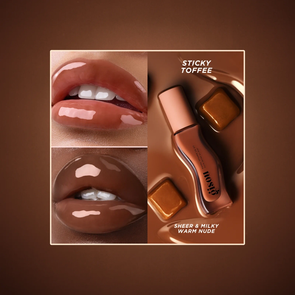 Масло для губ Gisou Honey Infused Lip Oil Sticky Toffee