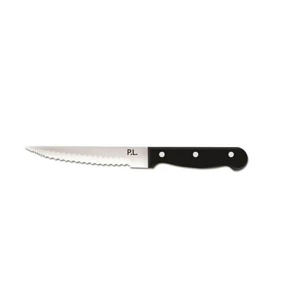 Нож для стейка 22,5 см "PRO-Line" черная ручка P.L. Proff Cuisine