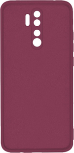 Мягкий Soft Touch чехол из силикона для XIAOMI REDMI NOTE 8 PRO с бархатной подкладкой