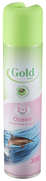 ОСВЕЖИТЕЛЬ ВОЗДУХА GOLD WIND OCEAN 300МЛ
