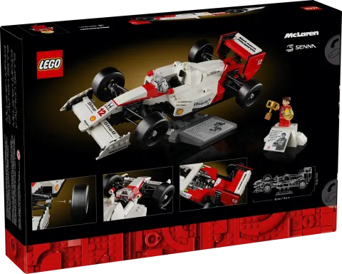 Конструктор LEGO Icons 10330 McLaren F1 MP4/4 и Айртон Сенна