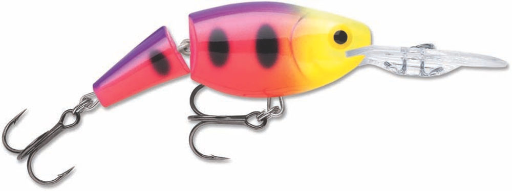 Воблер RAPALA Jointed Shad Rap JSR04 / 4 см, 5 г, цвет FPN