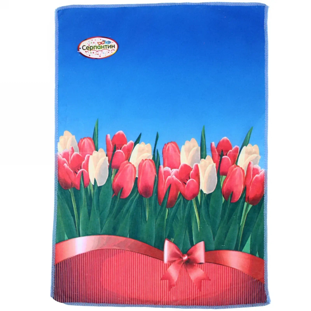 Полотенце 40*60см «Тюльпаны»