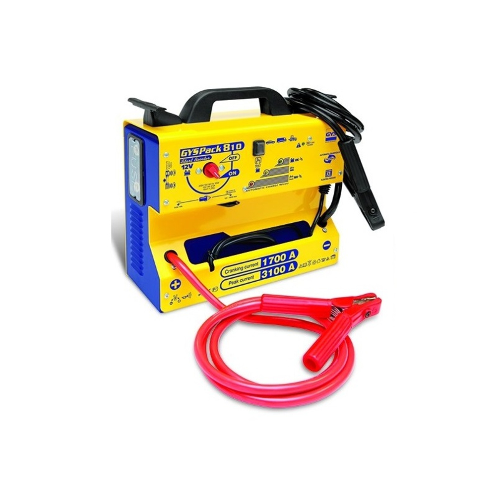 GYSPACK 810 Автоматическое пуско-зарядное устройство , пусковой ток 3100А, 12В, GYS (Франция)