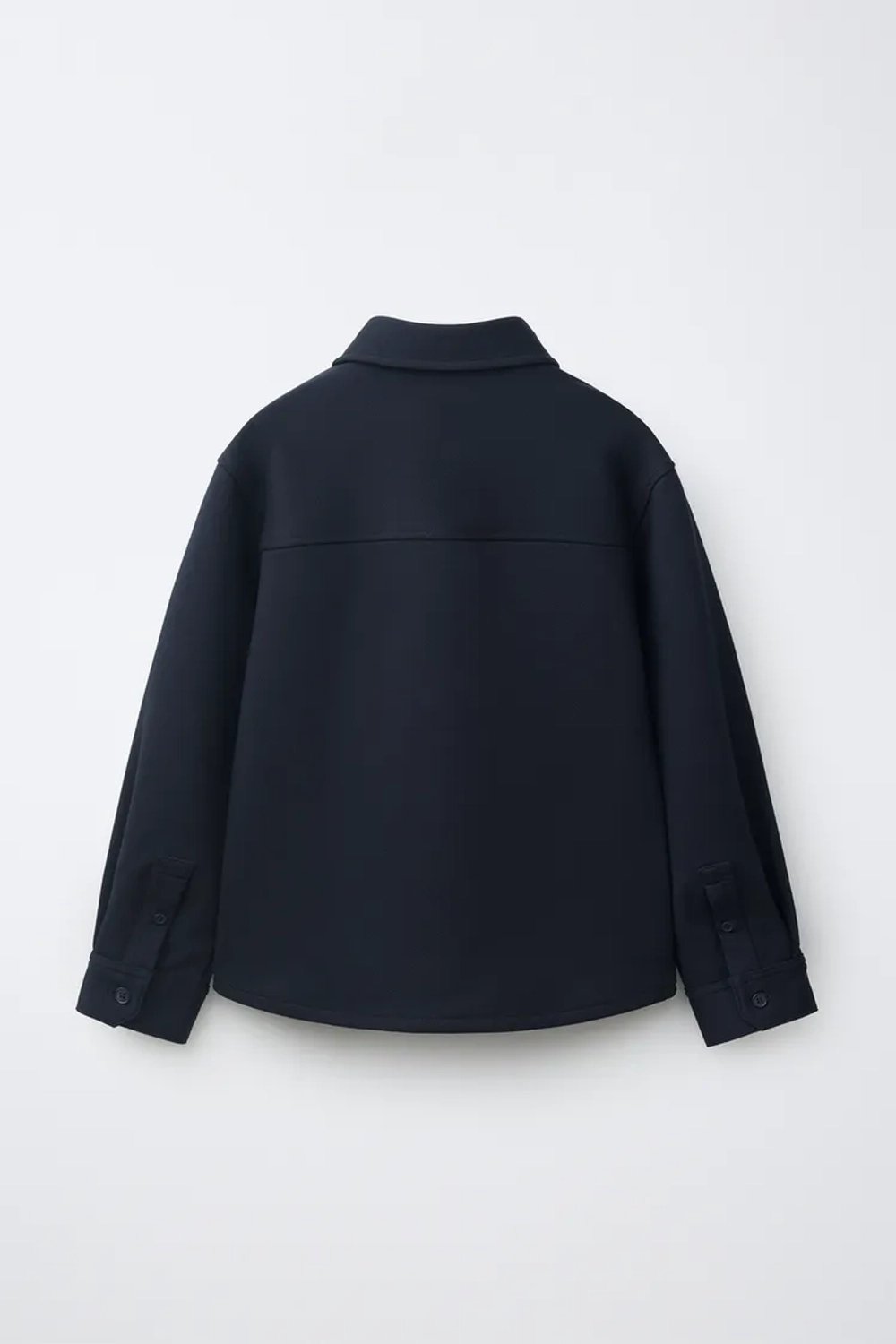 ZARA КУРТКА-РУБАШКА С КАРМАНОМ, МОРСКОЙ СИНИЙ