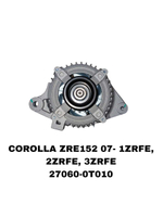 Генератор 27060-0T010 на Toyota Corolla ZRE152 07- 1ZRFE, 2ZRFE, 3ZRFE— купить в Алматы | ADAL AUTO