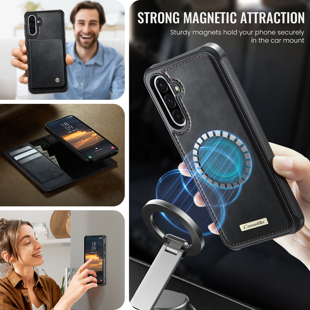 Чехол-кошелек CaseMe 2 in 1 MagSafe Samsung Galaxy A36