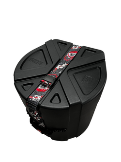 DARUMA | Ударопрочный кейс для барабанов ЧЕРНЫЙ DGCASE DARUMA 12-09 EVA ВСТАВКИ