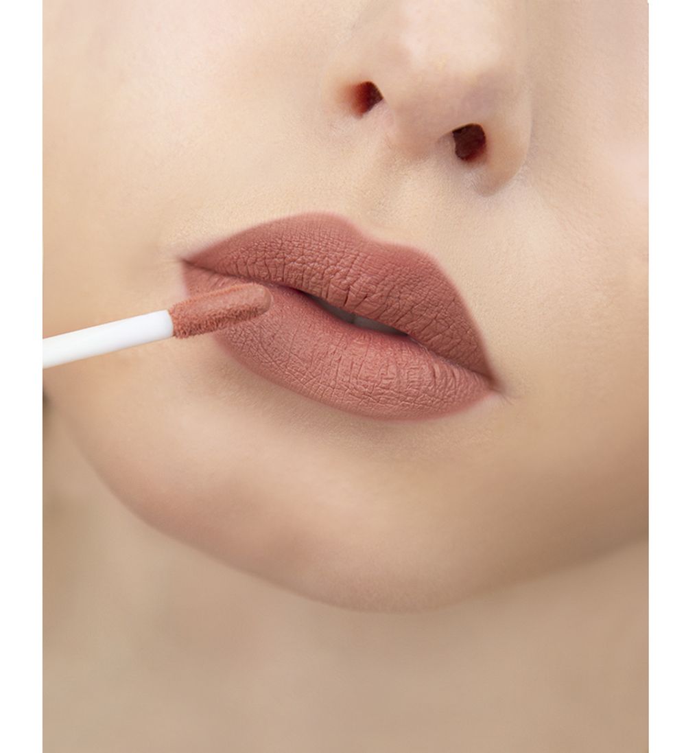 Матовый блеск для губ LuxVisage Ultra matt - 25 TOFFEE