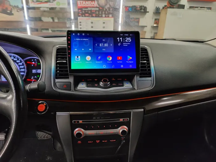 Магнитола для Nissan Teana J32 2008-2013 (взамен монохром экрана) - Kuberg OL-1669 Android 10, 4G SIM-слот
