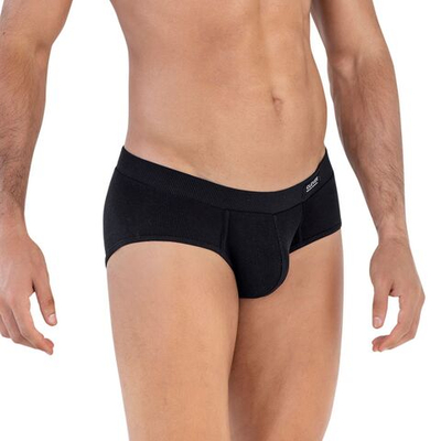 Черные трусы-брифы Spirit Piping Brief (Размер: S) (Цвет: черный)