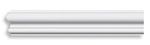 Молдинг гладкий Decomaster 97617F гибкий 80х19х2400мм