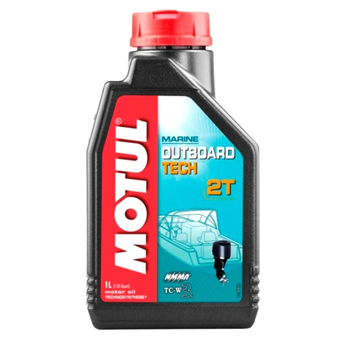 Масло моторное Motul Outboard TECH полусинтетическое 2T 1л
