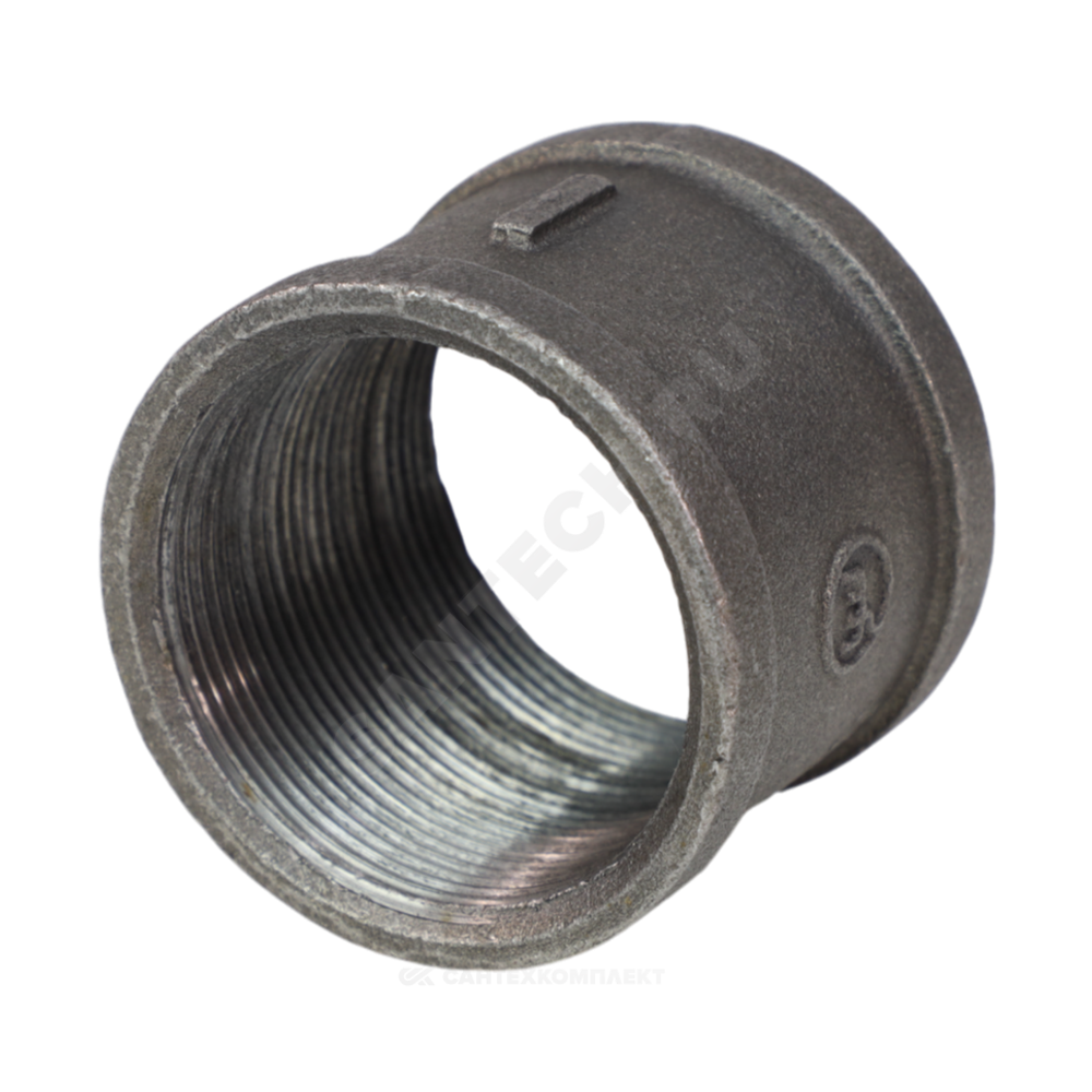 Муфта прямая чугун Ду 40 (1 1/2") ВР Fittex PLUS