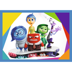 Puzzles - "4in1" - Emotions rule / Disney Inside Out 2