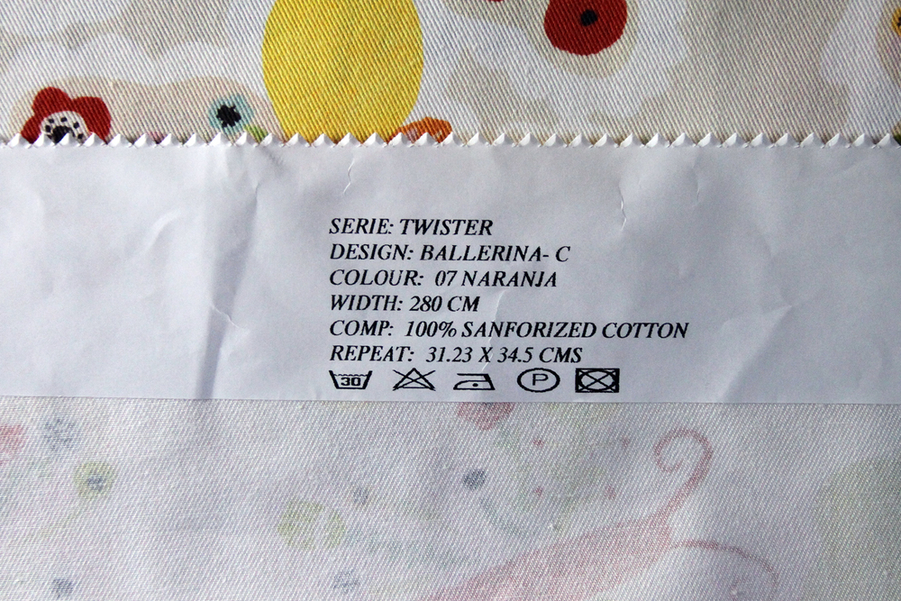 Терможаккард Twister Ballerina (Твистер Балерина) C 07 naranja