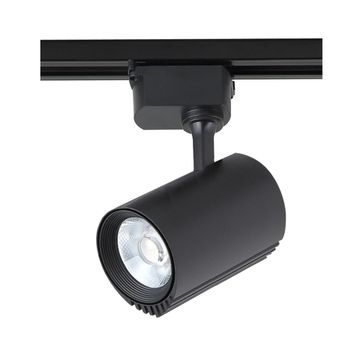 Трековый однофазный светодиодный светильник CLT 0.31 007 20W BL черный Crystal Lux