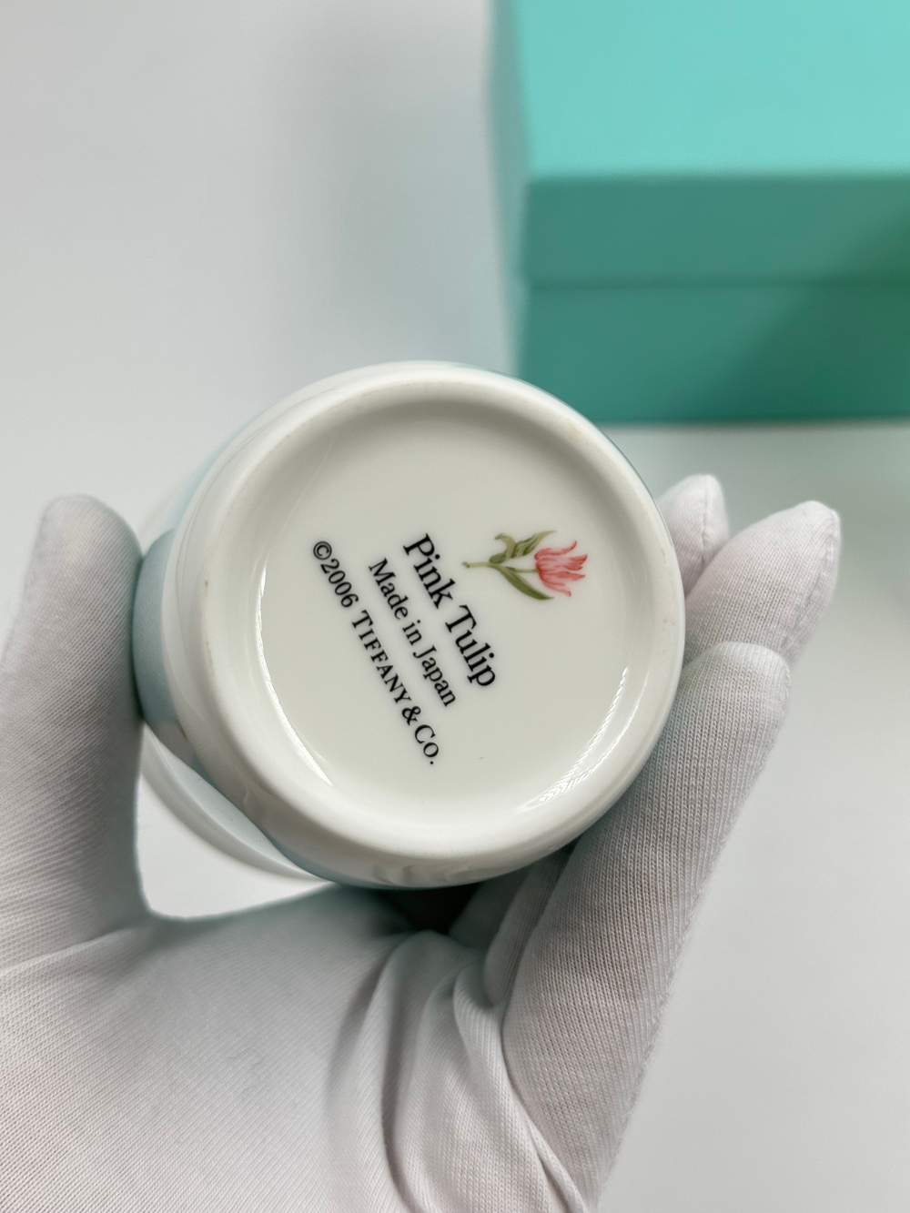 Набор из 2 стаканов Tiffany & Co, Pink Tulip
