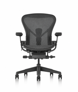 Кресло Herman Miller Aeron Graphite Nylon, размер A