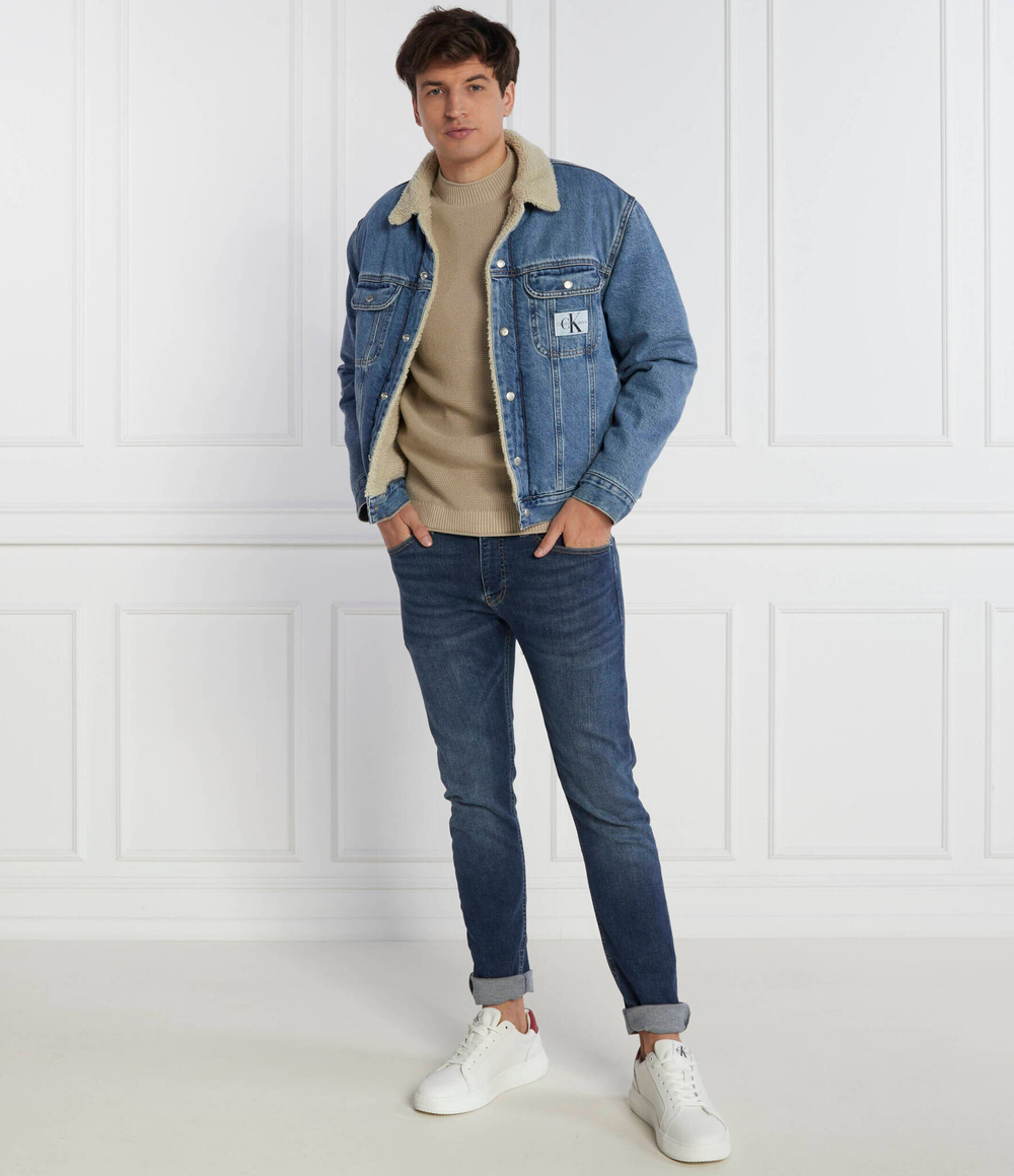 Свитер CALVIN KLEIN JEANS - бежевый(J30J323986)
