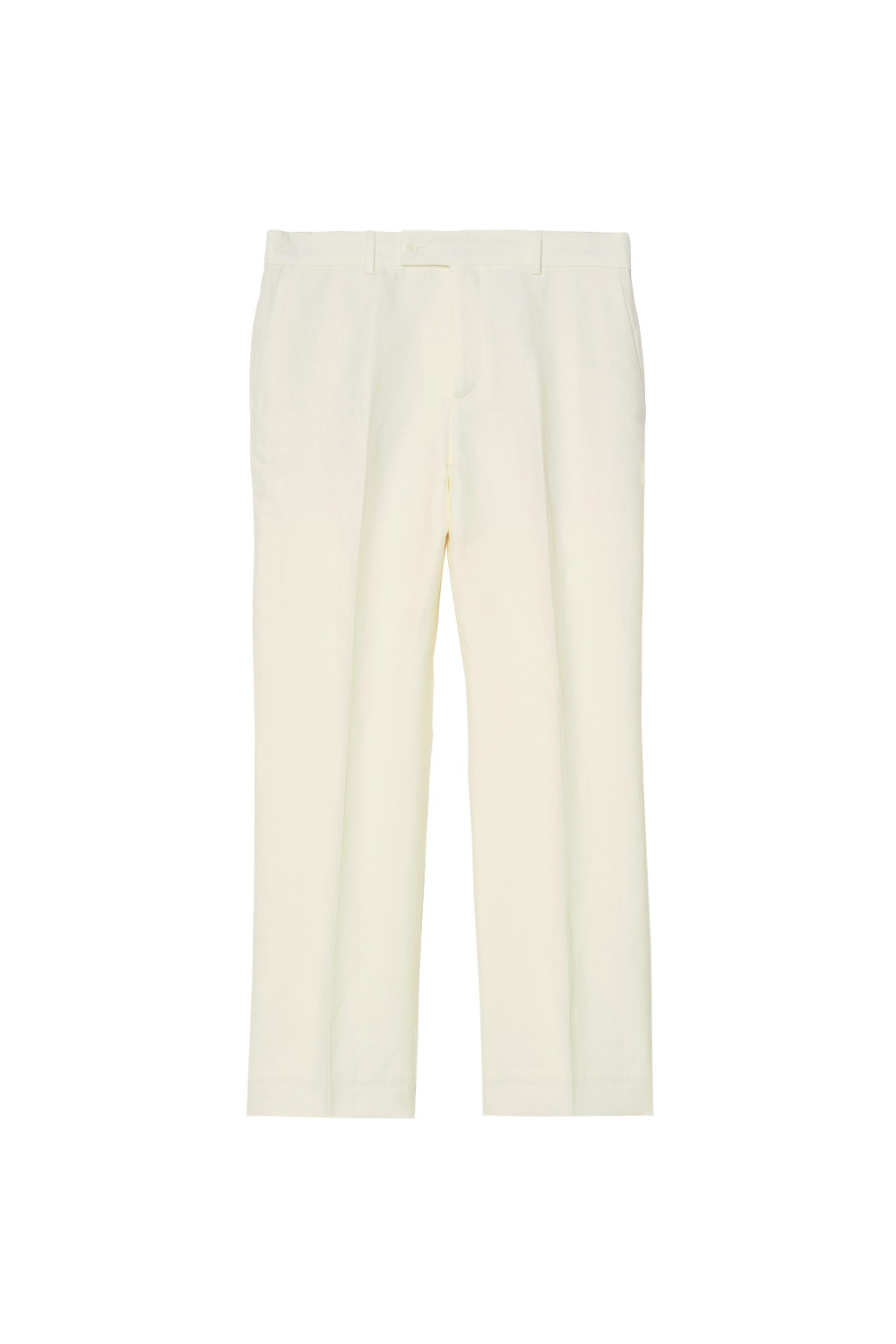 БРЮКИ RELAXED FIT ИЗ ЛЬНА И ШЕРСТИ В ЕЛОЧКУ — ZARA