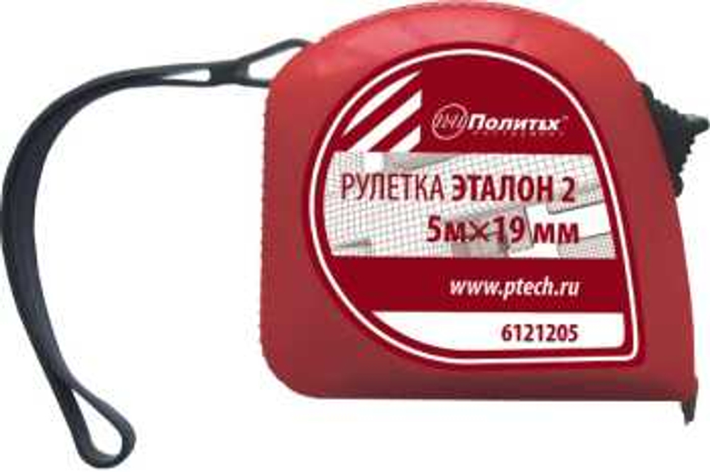 Рулетка Эталон-2 7,5м*25мм пластиковый корпус