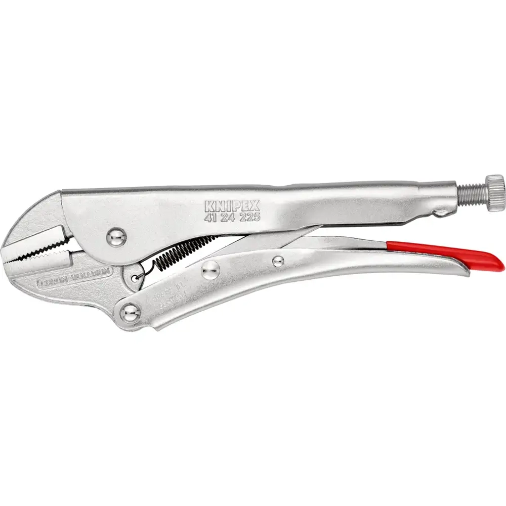 Клещи зажимные никелирование 225 мм Knipex 41 24 225