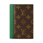 LOUIS VUITTON Passport Cover Colormania Green