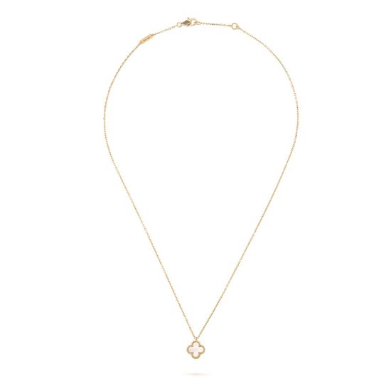 Подвеска Van Cleef & Arpels Sweet Alhambra с перламутром