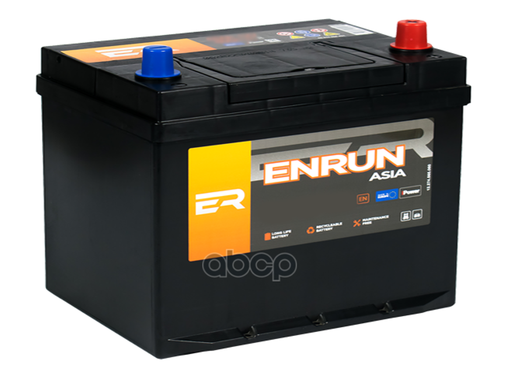 Аккумулятор ENRUN JIS Standart 95 А/ч обратный R+ 303x175x228 D31 EN 820 А
