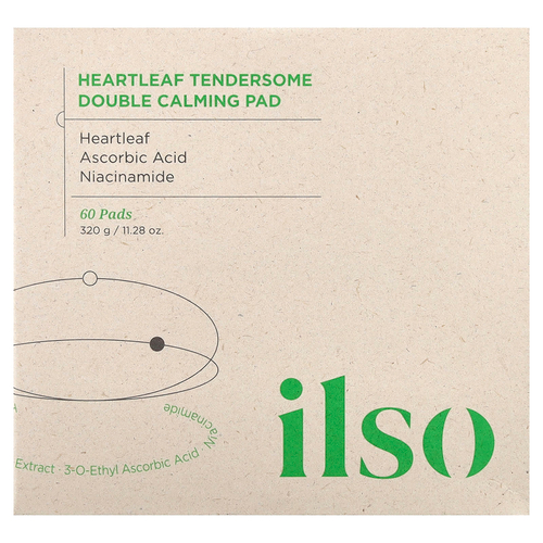 ilso, Heartleaf Tendersome, двойные успокаивающие диски, 60 шт