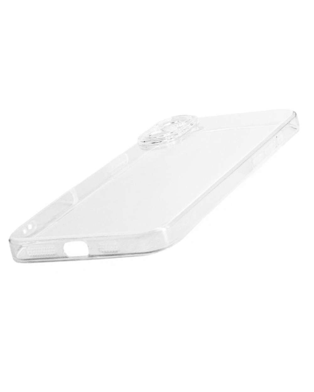 Чехол-накладка силикон i-Phone 16 plus прозрачный