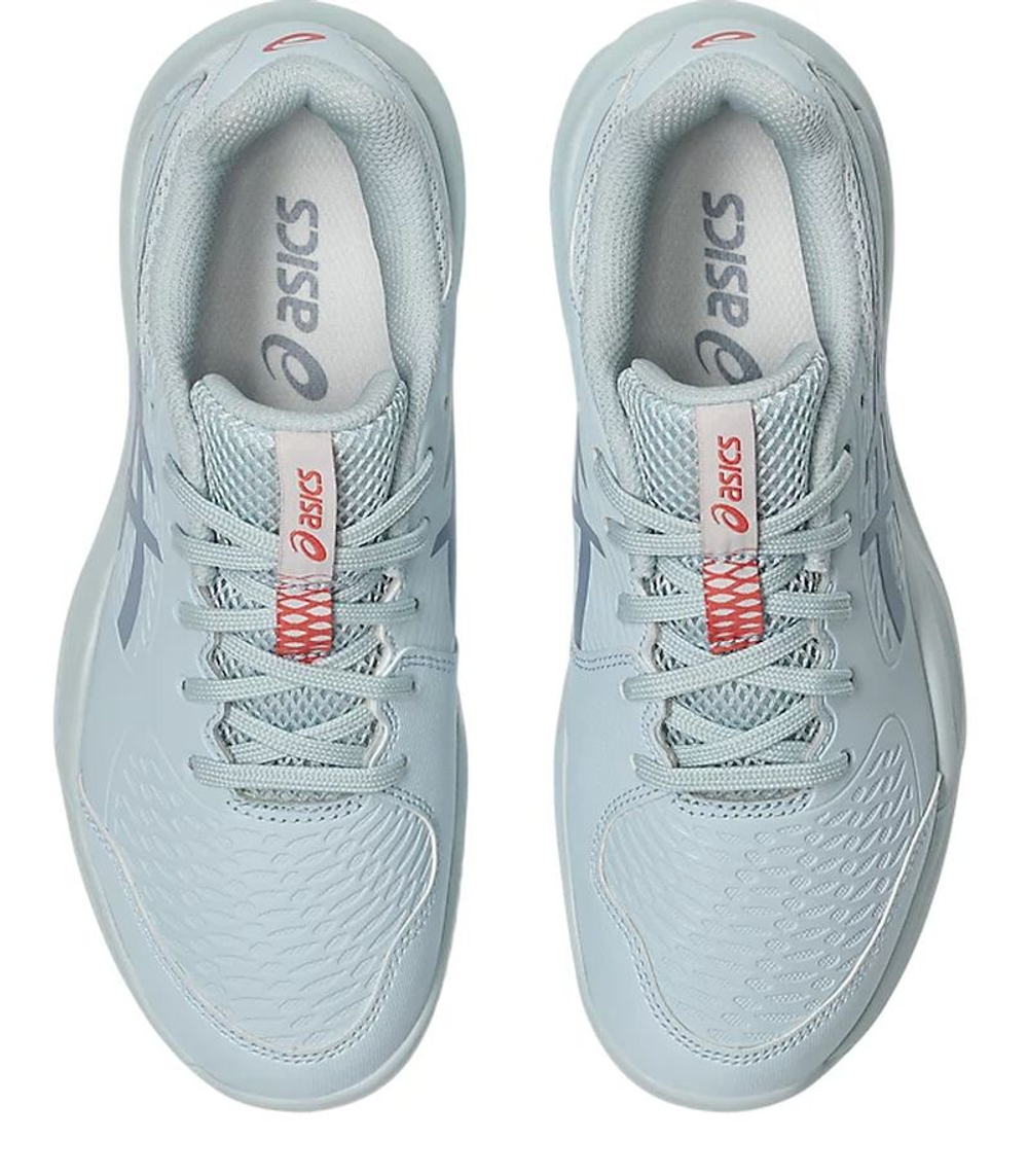 Детские теннисные кроссовки Asics Gel-Resolution X GS Clay - sky/grey blue