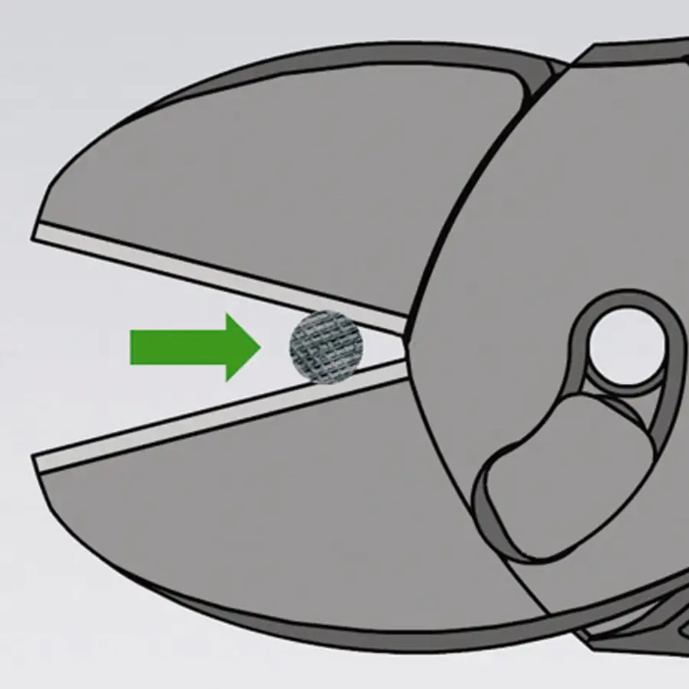 TwinForce® черненые 180 мм Knipex 73 72 180 BK